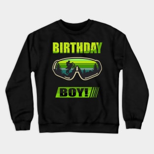 Birthday Boy MX Dirt Bike Motocross tee Crewneck Sweatshirt